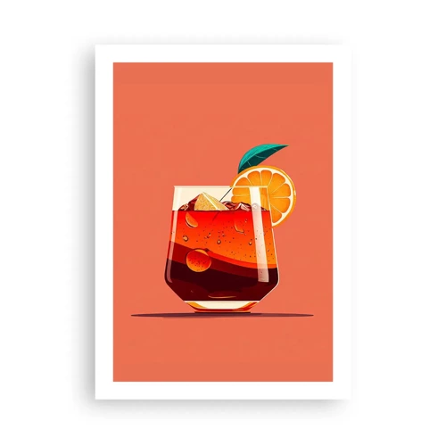 Poster - Summer Refreshment - 50x70 cm