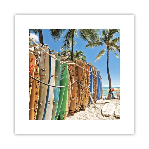 Poster - Sunny Fun - 30x30 cm