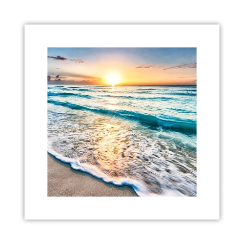 Poster - Sunset View - 30x30 cm