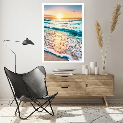 Poster - Sunset View - 40x50 cm