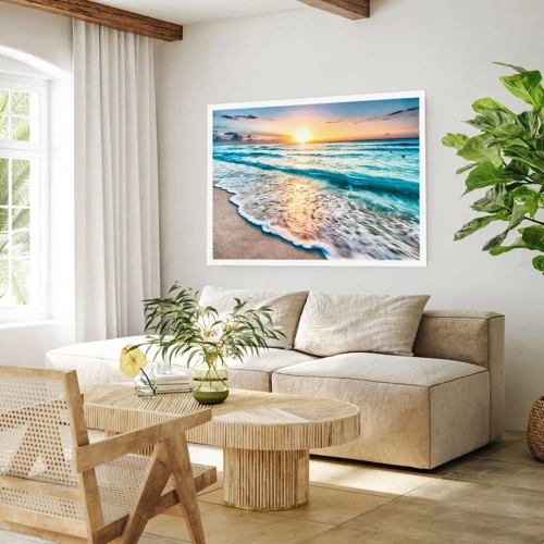 Poster - Sunset View - 70x50 cm