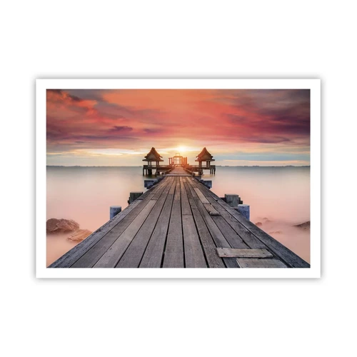Poster - Sunset on the East - 100x70 cm