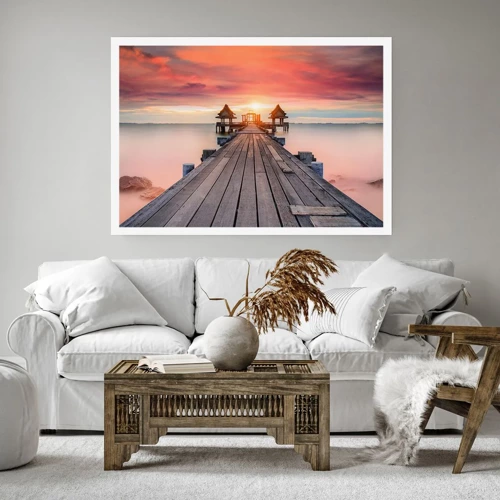 Poster - Sunset on the East - 40x30 cm