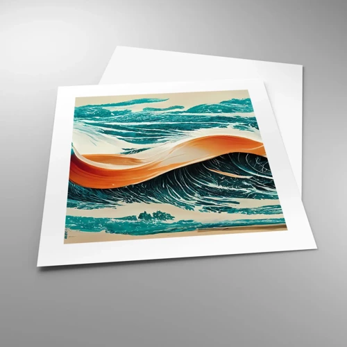 Poster - Surfer's Dream - 40x40 cm