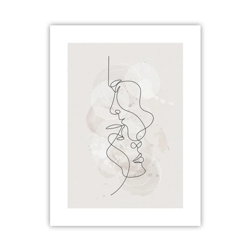 Poster - Tangled up in an Embrace - 30x40 cm