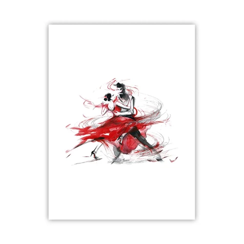 Poster - Tango - Rhythm of Passion - 30x40 cm