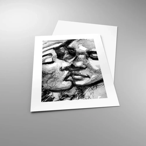 Poster - Tender Moment - 30x40 cm