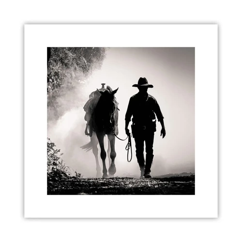 Poster - Texan Morning - 30x30 cm