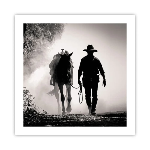 Poster - Texan Morning - 50x50 cm