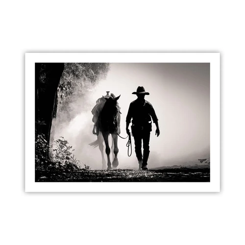 Poster - Texan Morning - 70x50 cm