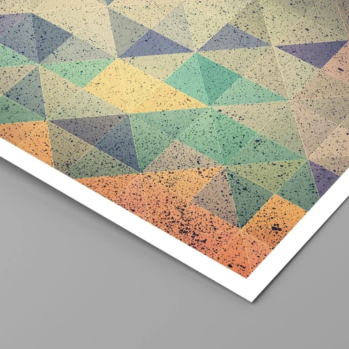 Poster - The Republic of Triangles - 50x70 cm