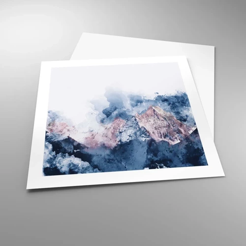 Poster - Those Summits! - 50x50 cm