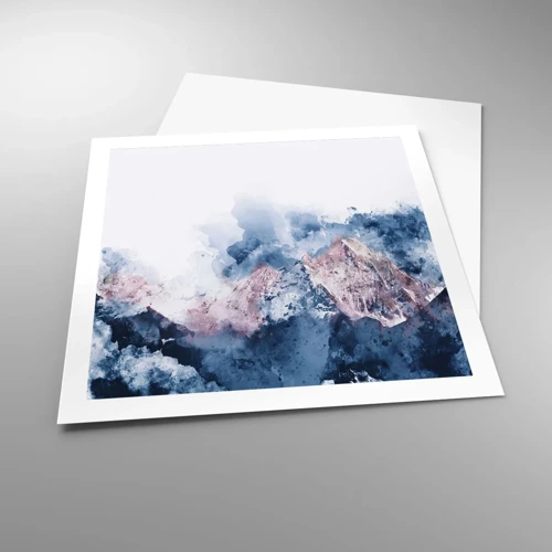 Poster - Those Summits! - 60x60 cm