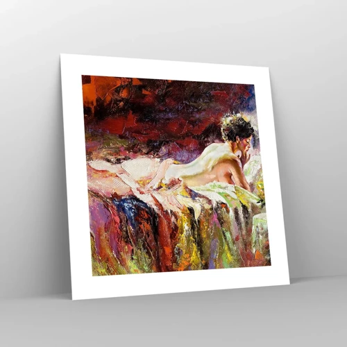 Poster - Thoughtful Venus - 40x40 cm