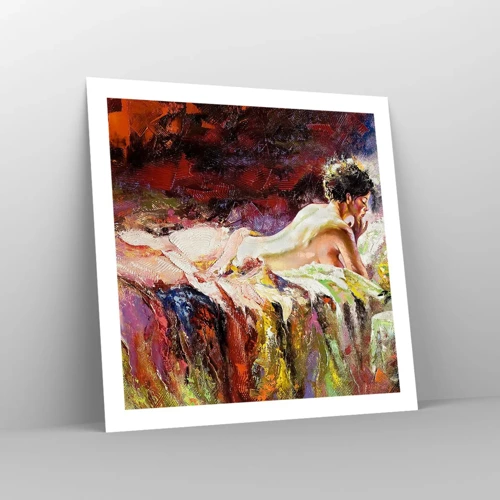 Poster - Thoughtful Venus - 60x60 cm