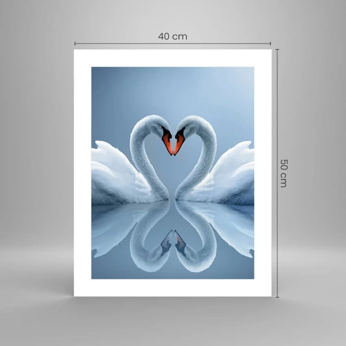 Poster - Time for Love - 40x50 cm