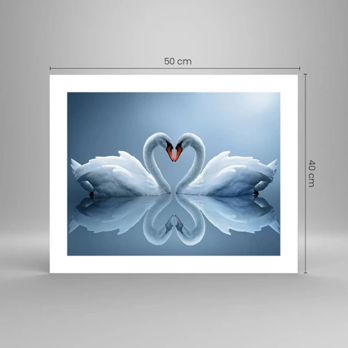 Poster - Time for Love - 50x40 cm