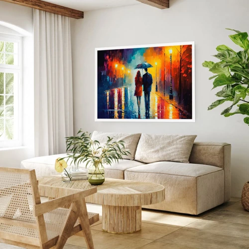 Poster - Together - Colourful Night - 100x70 cm