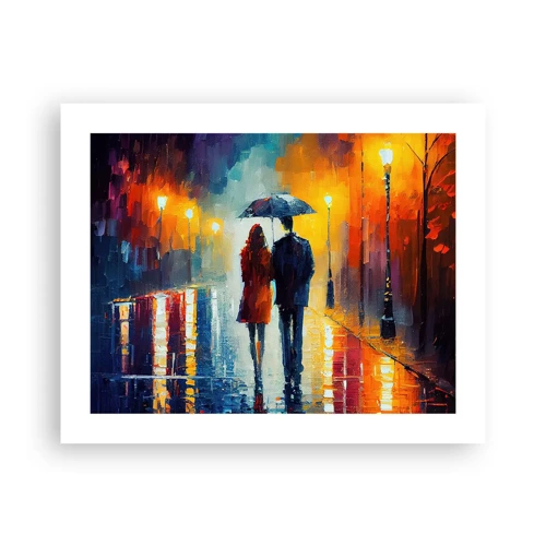 Poster - Together - Colourful Night - 50x40 cm