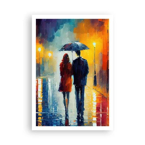 Poster - Together - Colourful Night - 70x100 cm