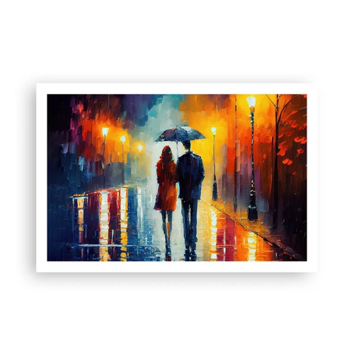 Poster - Together - Colourful Night - 91x61 cm