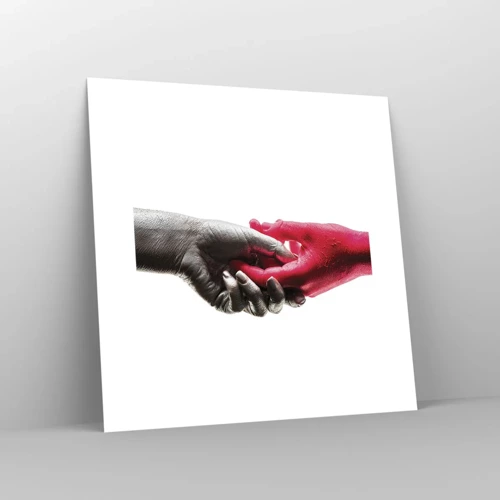 Poster - Together, although Different - 30x30 cm