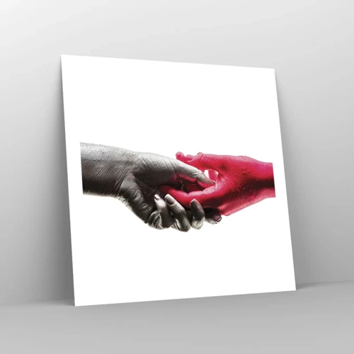 Poster - Together, although Different - 60x60 cm