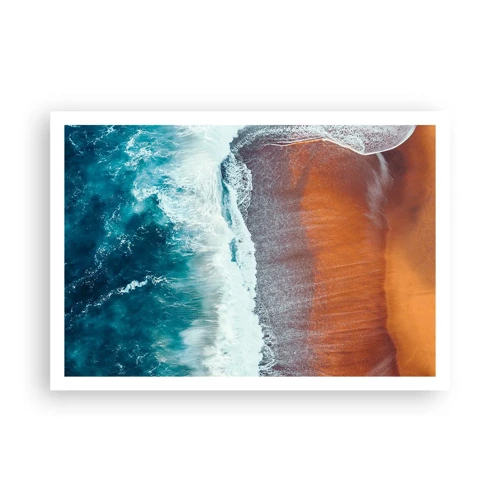 Poster - Touch of the Ocean - 100x70 cm