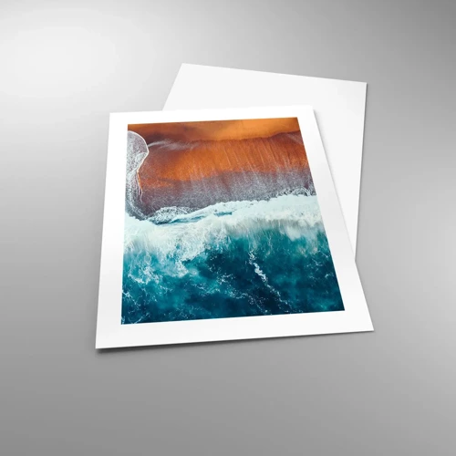 Poster - Touch of the Ocean - 40x50 cm