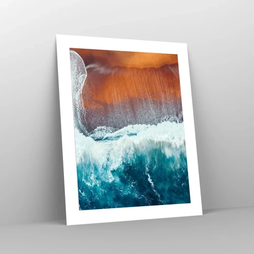 Poster - Touch of the Ocean - 40x50 cm