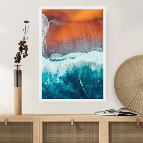 Poster - Touch of the Ocean - 40x50 cm