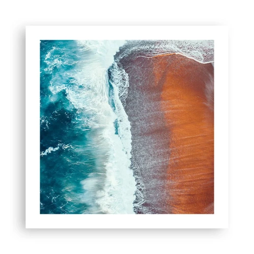 Poster - Touch of the Ocean - 50x50 cm