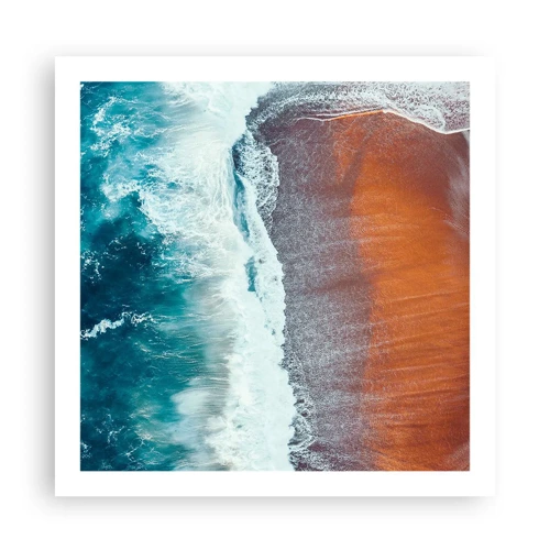 Poster - Touch of the Ocean - 60x60 cm