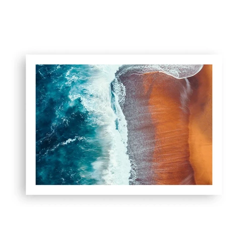 Poster - Touch of the Ocean - 70x50 cm