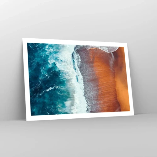 Poster - Touch of the Ocean - 91x61 cm