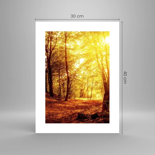 Poster - Towards Golden Plain - 30x40 cm