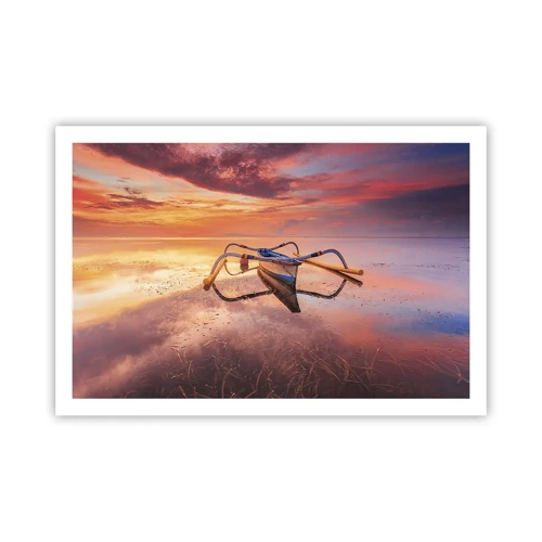 Poster - Tranquility of Tropical Evening - 91x61 cm