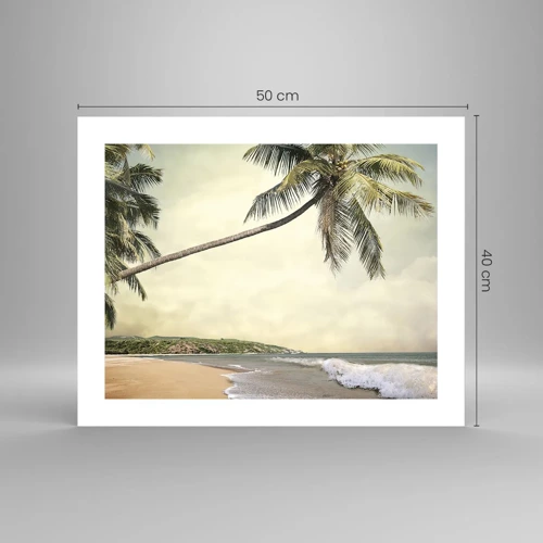 Poster - Tropical Dream - 50x40 cm