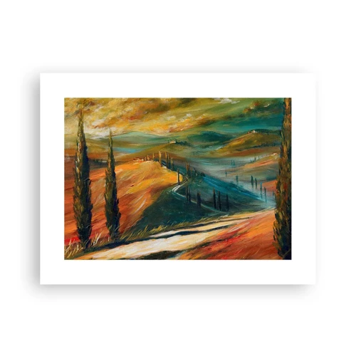 Poster - Tuscan Landscape - 40x30 cm