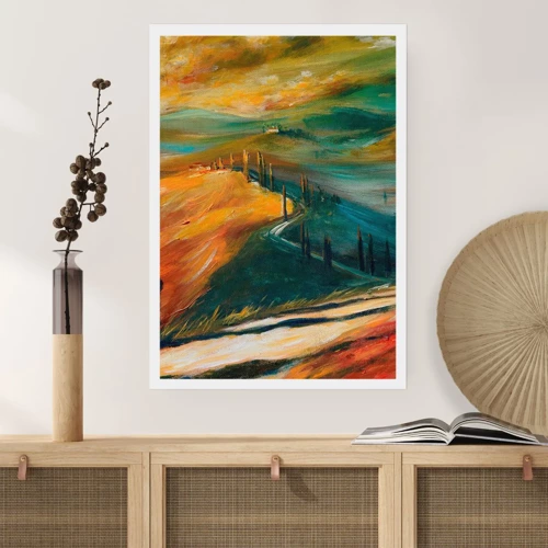 Poster - Tuscan Landscape - 70x100 cm