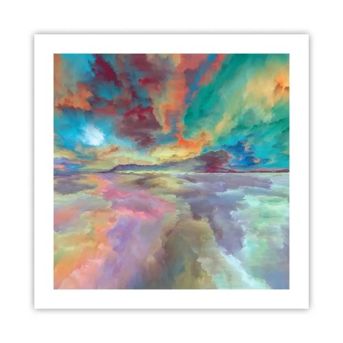 Poster - Two Skies - 50x50 cm