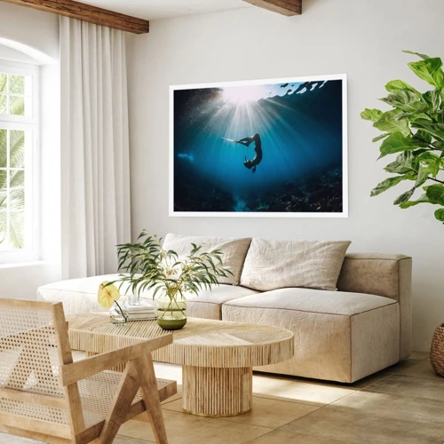 Poster - Underwater dance - 100x70 cm