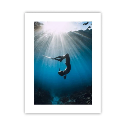 Poster - Underwater dance - 30x40 cm