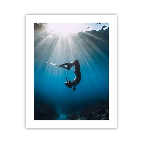 Poster - Underwater dance - 40x50 cm