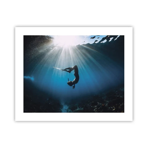 Poster - Underwater dance - 50x40 cm