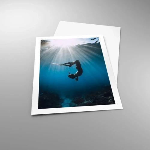 Poster - Underwater dance - 50x70 cm