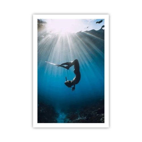 Poster - Underwater dance - 61x91 cm