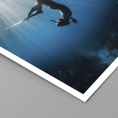 Poster - Underwater dance - 91x61 cm