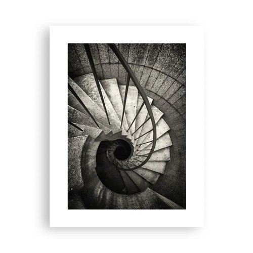 Poster - Up the Stairs and Down the Stairs - 30x40 cm