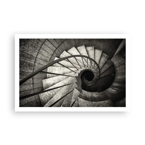 Poster - Up the Stairs and Down the Stairs - 91x61 cm